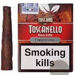 CIGAR MINI TOSCANO TOSCANELLO ROSSO CAFFE CAPPUCCINO